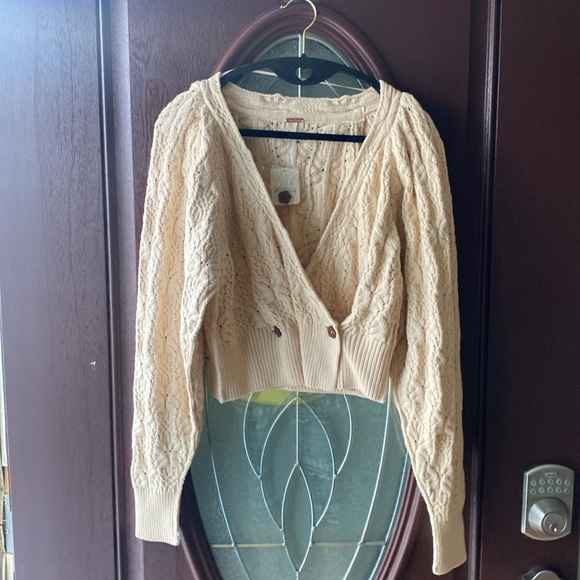 NWT Free People Olive You Cardigan - Picture 2 of 6